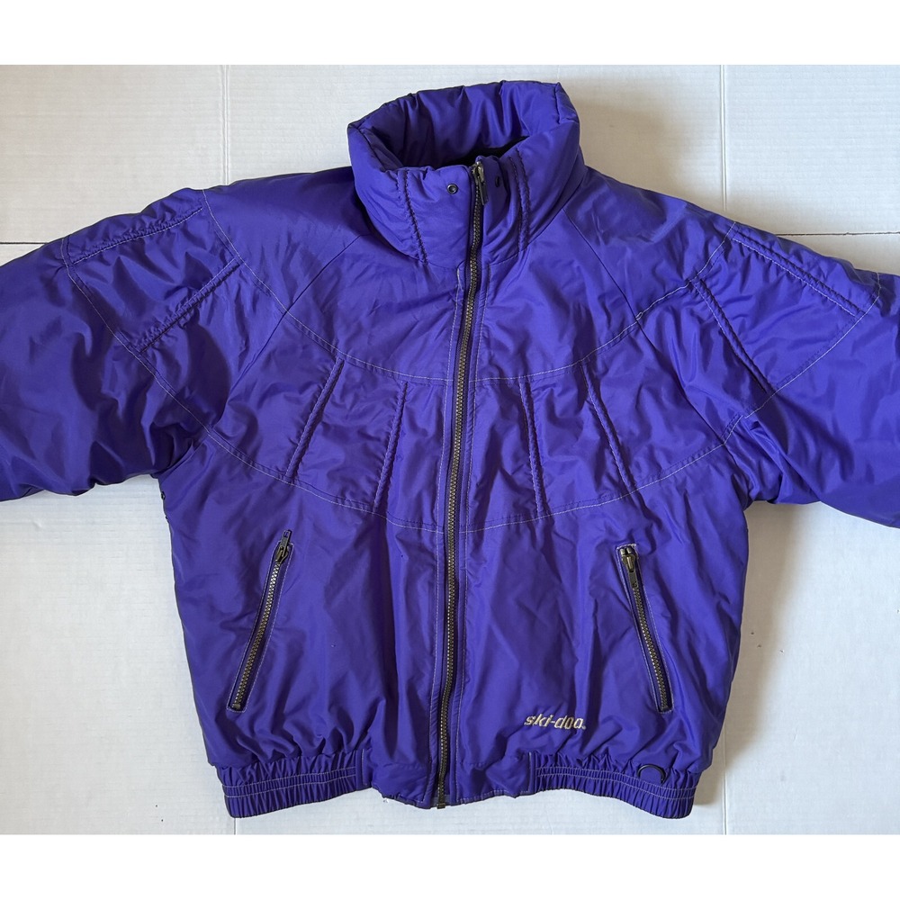 SKI-DOO - Women's‎ Vintage Purple Mukkoka Snowmobile Jacket Coat - Size Large